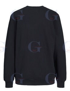 Long Sleeve Sweat Shirt for Women Crew Neck Style High Quality Cotton Fleece <b>Material</b> ultra Soft Shirt with Custom logo Printing - Product Image 6