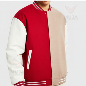 Vestes universitaires directes d'usine |   Commande d'essai à faible MOQ |   Conception de patch en chenille |   Options Premium en Laine et Cuir - Product Image 3