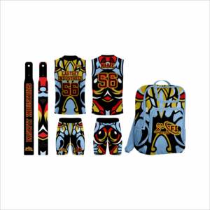 Uniformes Profesionales de Flag Football Americano 7v7, 100% Poliéster, Transpirables, de Secado Rápido, Camisetas de Manga Corta, Altamente Recomendado - Product Image 1