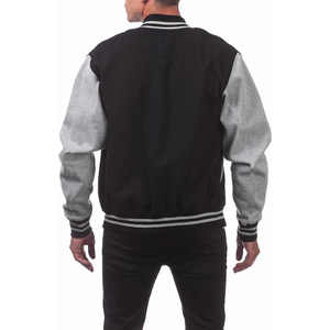 Vente chaude Varsity Jacket Hommes Baseball de haute qualité vierge pour manteau décontracté avec boutons CollegeBaseballjacket pour hommes - Product Image 3