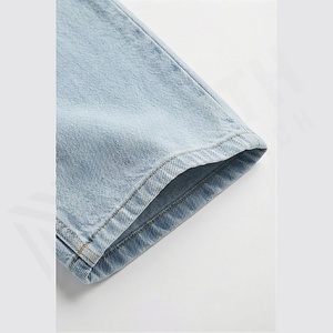 Jeans en denim 2025 pour hommes, pantalon slim, jeans skinny pour hommes, pantalon pour homme, vente en gros d'usine, respirant, droit, service OEM - Product Image 6