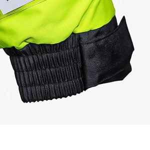 Chaqueta de bombardero de Lima de alta visibilidad de talla Extra grande para hombre, chaqueta de trabajo de seguridad con forro acolchado de alta calidad, característica transpirable - Product Image 3