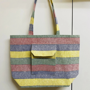 Muiti Color Custom Monochrome Canvas Tote Bags Durable Cotton Eco-Friendly Shopping Grocery Daily Carry Bag para uso promocional - Product Image 1