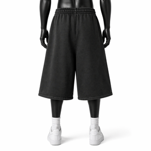 Pantalones Cortos Deportivos para Hombre, Estampados, Holgados, Estilo Urbano, de Algodón, Hasta la Rodilla, Cintura Elástica, OEM - Product Image 2