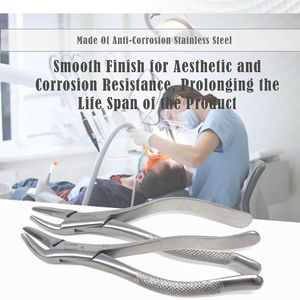 Forceps d'extraction dentaire MEDIVA ESSENCE, manuel, acier inoxydable japonais, qualité A+, certifié CE, poignée ergonomique, mâchoire 30 - Product Image 6