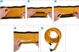 Housse de protection pour torche de soudage TIG - Protection de tuyau en cuir résistant aux flammes - Product Image 2