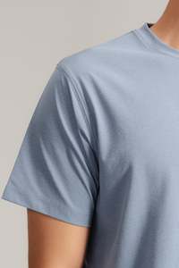 เสื้อยืดคอกลมทรงโอเวอร์ไซส์ผ้าคอตตอน 100% หนัก 240 กรัม ทรงบ็อกซี่ฟิต ไม่หด ไม่ยับ สไตล์ฮิปฮอป สำหรับผู้ชาย - Product Image 5