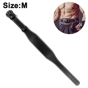 Direct ceinture en cuir d'haltérophilie de fournisseur d'usine vente en gros ceinture d'haltérophilie en cuir personnalisée de musculation - Product Image 5