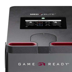 ระบบบำบัด Game Ready Med4 Elite พร้อมชุดควบคุม สายเชื่อมต่อขนาด 8 ฟุต 2 เส้น สายไฟแบบ US ขนาด 7 ฟุต รวมถึงเซ็นเซอร์วัดอุณหภูมิ - Product Image 5