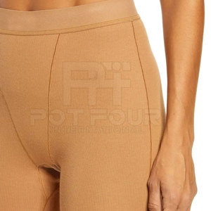 <b>Women's</b> Gym Fitness Activewear Seamless Elastic Waist Workout <b>Leggings</b> Solid <b>Pattern</b> Yoga <b>Leggings</b> on Sale - Product Image 5