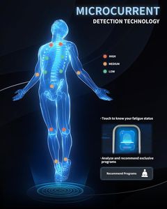 Sillón de Masaje de Cuerpo Completo con Gravedad Cero, Reclinable, con Purificación de Iones Negativos, Aromaterapia, Modo Automático, Yoga, Estiramiento, Pantalla Táctil - Product Image 5