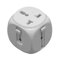 Adaptateur de voyage personnalisé avec 2 prises - Modèle UPA08 Sans WIFI Origine Chine Garantie incluse