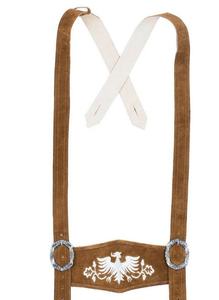 Costume bavarois Lederhosen pour l'Oktoberfest, couleur marron - Product Image 3