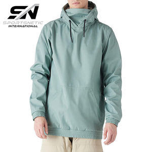 Veste de ski unisexe de haute qualité en gros, respirante, en toile, décontractée, imperméable, coupe-vent, softshell, sweat à capuche pour snowboard - Product Image 2