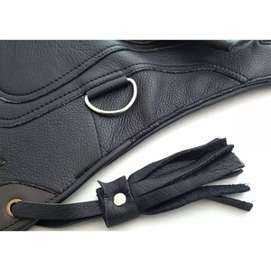 Gants de fauconnerie en cuir de vachette de haute qualité, OEM 100% personnalisé, type de piège pour animaux, 1 pièce / sac en polyéthylène, impression de logo personnalisée - Product Image 3