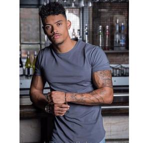 Hot Sale <b>Men's</b> Gym Wear Custom Logo Cotton Spandex <b>T</b>-<b>Shirt</b> Quick Dry and 100% Cotton Perfect Workout Clothing for <b>Men</b> - Product Image 3