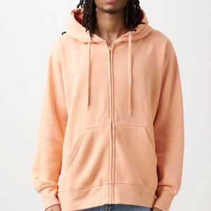 Sudadera con capucha de gran tamaño con cremallera completa para hombres y mujeres: suave, acogedora y perfecta para ropa informal en climas más frescos - Product Image 4
