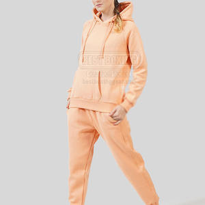 Survêtements de gymnastique pour femmes pantalon personnalisé deux ensembles de 2 pièces survêtement de jogging motifs en coton pour femmes 2025 - Product Image 2