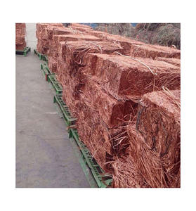 Alambre de cobre puro chatarra desnuda brillante 99.99% grado para uso de reparación de bobina de generador - Product Image 1