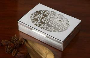 Designer <b>Metal</b> Sweet Box For Wedding Return Gifts With Elegant Patterns And High Quality Craftsmanship Finish - Product Image 6