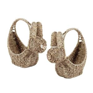 Cesta de Conejito de Pasto Marino de Calidad de Exportación para Decoración de Pascua Vietnam, Cesta de Conejito de Pasto Marino de Grado de Exportación al por Mayor - Product Image 1