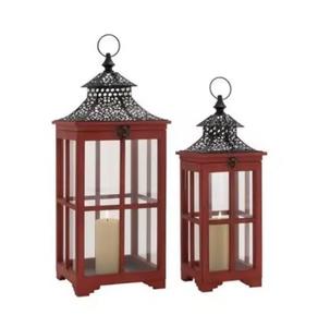 Linterna votiva de vela colgante de Metal para decoración del hogar, boda y Navidad Diseño clásico Decoración de iluminación Venta caliente Linternas - Product Image 6