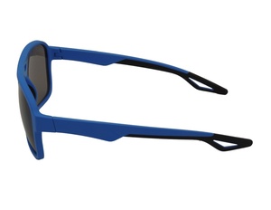 Lunettes de soleil mode unisexe de loisirs avec protection UV400 Lentilles PC à cadre bleu et conception à jante complète - Product Image 3