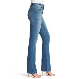 Jeans Bootcut Traspiranti Stile High Street da Donna Jessica Simpson Blu Taglia XL - Con Decorazione a Fiocco e Chiusura Elastica in Vita - Product Image 2