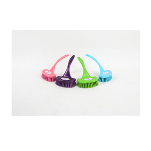 Simple Style Multifunction Handheld Cleaning Tool Plastic Oval Bathtub and Sink Scrub <b>Brush</b> for <b>Smooth</b> Surfaces - Product Image 1