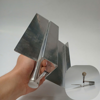 Truelle de coupe murale industrielle en acier inoxydable de qualité supérieure pour le plâtre et le ciment, outil parfait pour créer des lignes de maçonnerie murale
