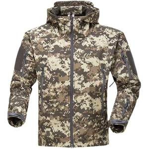 Chaquetas Softshell Tácticas Personalizadas al por Mayor para Hombre, Resistentes al Agua y al Viento, Ropa de Trabajo de Seguridad, Chaquetas Softshell con Cremallera Completa - Product Image 3