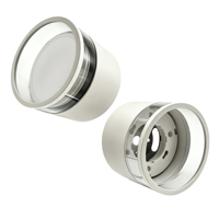 Spot encastré LED GX53, design encastré, orientable, anti-éblouissement, en aluminium, IP44, éclairage de plafond pour la maison, le bureau et le commerce