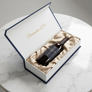 Caja <span class=keywords><strong>de</strong></span> Regalo Magnética Rígida Personalizada al por Mayor con Logotipo en Lámina Dorada, Embalaje <span class=keywords><strong>de</strong></span> Cartón con Tapa Abatible para Vino, Té y Regalos Empresariales - Product Image 3