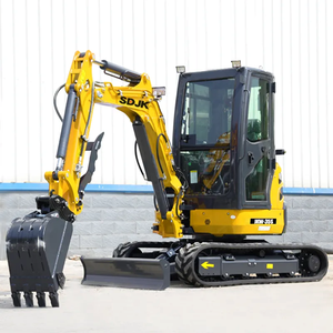 Envío Gratis para Mini Excavadora de 3.5 Toneladas con Motor de Alta Eficiencia de 26HP, Bomba de Engranajes PLC - Product Image 5