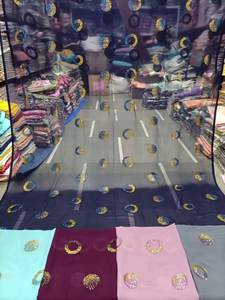 Tela de Alta Calidad en Oferta, 100% Seda Tejida, Transpirable, Peso Medio 60gsm, Ancho 58/60 Pulgadas, para Vestidos de Novia, Multicolor - Product Image 2