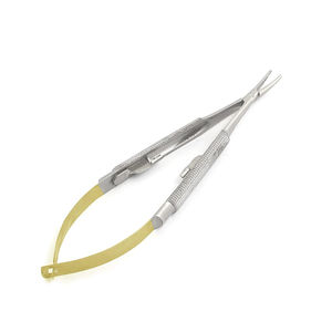 Portaagujas Manual Micro Castroviejo para Cirugía Oftálmica, Juego de Instrumentos de Acero Inoxidable, Certificado CE Clase I para Uso Hospitalario - Product Image 6