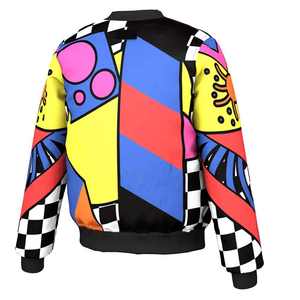 Chaqueta universitaria para hombre con estampado de logotipo personalizado de alta calidad Premium, nuevas chaquetas de béisbol con sublimación ajustadas - Product Image 5