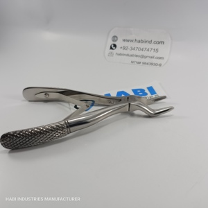 Alicates de dientes dentales de patrón americano profesional nuevo acabado de espejo fórceps de extracción de dientes de acero alemán Instrumentos dentales - Product Image 6