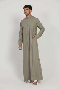 Thobe / Thawb personnalisé hommes Jubbah Thobe dernière conception en gros meilleur prix de vente de haute qualité hommes Jubbah Thobes respirant - Product Image 4