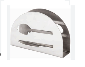 Basics Funny Standing Stainless Steel <b>Tabletop</b> Tissue Paper Holder for Home Office Napkin Holder for Wedding Restaurant <b>Storage</b> - Product Image 3