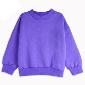 Sudaderas Extra Grandes de Felpa de Algodón, Personalizadas con Estampado, Cuello Redondo, para Niños, Estilo Holgado, Diferentes Colores - Product Image 5