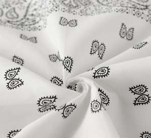 Fashion Custom Printed Cotton <b>Bandana</b> Cheap Top Quality square <b>Bandana</b> Multifunctional Paisley <b>Bandana</b> - Product Image 4