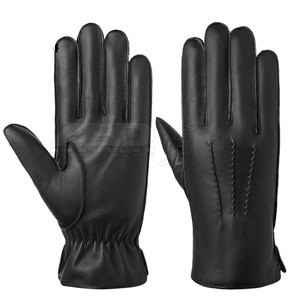 OEM Nouvel arrivage de gants d'hiver en cuir pur tendance Gants d'hiver en cuir de mouton les plus vendus - Product Image 1