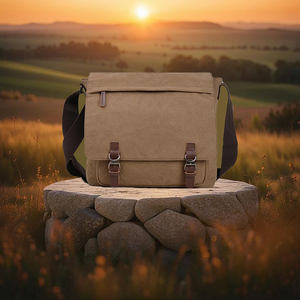 Bolso bandolera de lona genuino para mujer hecho a medida de diseñador 2024, bolso de hombro para mujer - Product Image 6