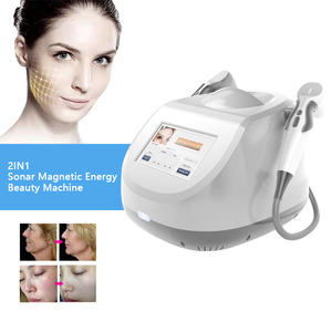 Máquina de Belleza Facial Portátil 2 en 1 2025, Martillo Frío y Caliente y Activador de Vibración de Energía Magnética con Sonar - Product Image 3
