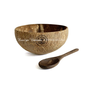 Top Selling Natural Coconut Shell Bowl <b>Small</b>/ Coconut Shell Bowl for Candle Vietnam With Free Laser Logo Made in Eco2go Vietnam - Product Image 6
