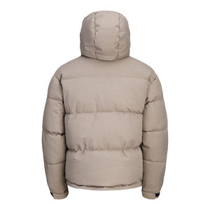 High Quality Men's Casual <b>Hooded</b> Puffer <b>Jacket</b> Zipper Down Thick Outdoor Coat Warm Down <b>Padded</b> Quilted <b>Jackets</b> Lightweight - Product Image 6