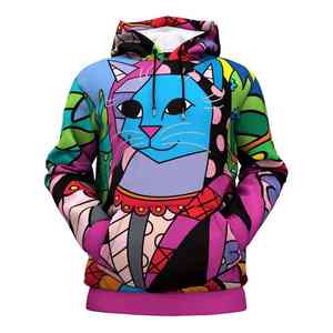 Sweat à capuche à sublimation intégrale, design personnalisé, 100% coton, polaire doux, écologique, chaud, confortable, élégant, durable, moderne - Product Image 1