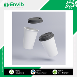 Nueva Llegada de Vasos de Papel Desechables de Pared Simple, Impresión Digital de Excelente Calidad, Reciclables, 8oz, Personalizables, Los Mejores de la India - Product Image 6