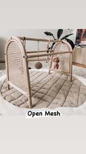 Sisu artesanía plegable bebé jugar gimnasio marco tendencia caliente ratán actividad gimnasio barra colgante para recién nacidos ideal para uso doméstico - Product Image 2